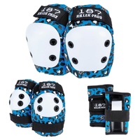 187 Six Pack Protective Pad Set Staab Blue Junior