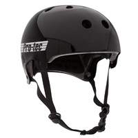 Protec Helmet Old School Certified Gloss Black