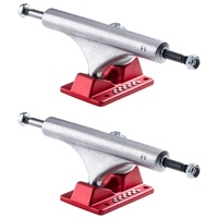 Ace Skateboard Truck Set Raw Red Polished
