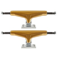 Tensor Mag Light Glossy Gold Silver Set Of 2 Skateboard Trucks