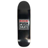 Kick Push Skateboard Deck 8.8 American Pro Wood Shaped V1