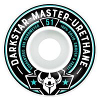 Darkstar Skateboard Wheels Responder Aqua 51mm 99A