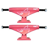 Theeve Skateboard Trucks CSX Pink White V3 Set Of 2
