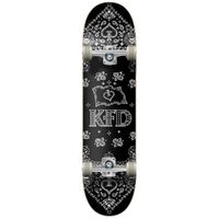 KFD Skateboard Complete Young Gunz Bandana Black 7.75