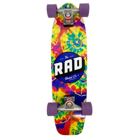 RAD Skateboard Complete Retro Roller Neochrome 7.9
