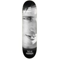Verb Skateboard Deck X 93 Til Series Stefan Janoski Portrait Black White 8.25
