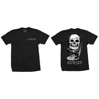 Heroin T-Shirt Video City Skull Black