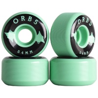 Welcome Skateboard Wheels Orbs Specters Solids Mint 54mm 99A