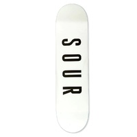 Sour Skateboard Deck Sour Army White 8.25