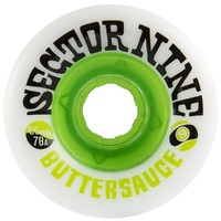 Sector 9 Butter Sauce White 78A 65mm Skateboard Wheels