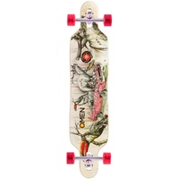 Omen Longboard Skateboard Complete Elk Amino Drop Through Flex 41