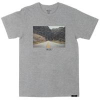 Miles T-Shirt Hit The Road Heather Grey