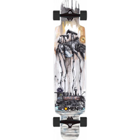 Omen Inconvenient Truth Drop Through Kick 41 Longboard Skateboard