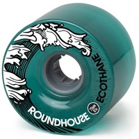 Carver Skateboard Wheels Roundhouse Ecothane Concave Aqua 69mm 81A