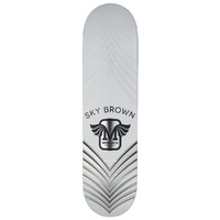 Monarch Skateboard Deck Horus Sky Brown Silver 8.0