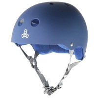 Triple 8 Brainsaver Sweatsaver Helmet Blue Rubber
