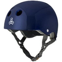 Triple 8 Brainsaver Sweatsaver Helmet Blue Metallic