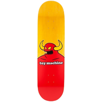 Toy Machine Monster Mini Yellow 7.38 Skateboard Deck