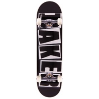 Baker Skateboard Complete Brand Logo Black White 8.5