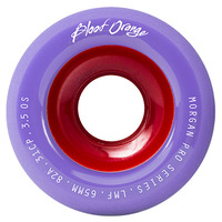 Blood Orange Longboard Skateboard Wheels Morgan Pro Lavender 82A 70mm