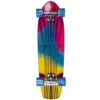Dusters Keen Retro Fades Blue Pink Yellow 31 Cruiser Skateboard