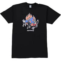 Doom Sayers Club World On Fire Black T-Shirt