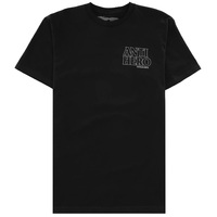 Anti Hero T-Shirt Black Hero Outline Black