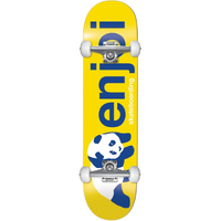 Enjoi Skateboard Complete Half and Half FP Yellow 8.0