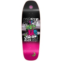 New Deal Skateboard Deck Siamese Slick Neon 9.45