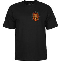 Powell Peralta T-Shirt Agah Lion Black