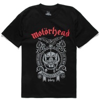 Obey T-Shirt Motorhead Damaged Black