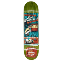 Anti Hero Motel 18 Kanfoush Green 8.12 Skateboard Deck