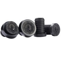 Envy Halo Bar Ends Plugs Sold As Pairs Black - Suit All Bars