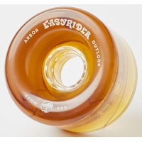 Arbor Longboard Skateboard Wheels Outlook Easyrider 69mm Amber