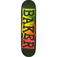 Baker Kader Ribbon Green Rainbow 8.125 Skateboard Deck