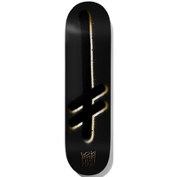 Deathwish Skateboard Deck Gang Logo Black/Gold 8.25