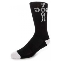 Dogtown Socks Crew Black White 1 Pair