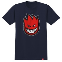 Spitfire Bighead Fill Navy Red Youth T-Shirt