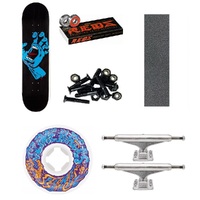 Kick Push Custom Complete Skateboard Santa Cruz Screaming 8.6