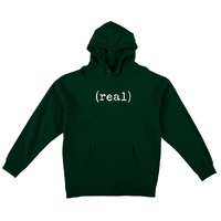 Real Skateboards Hoodie Lower Green White