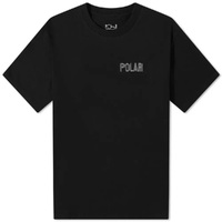 Polar Skate Co Earthquake Logo T-Shirt Black