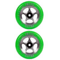 Proto Starbright Sliders 110mm Neon Green Raw Wheel Set