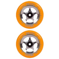 Proto Starbright Sliders 110mm Neon Orange Raw Wheel Set