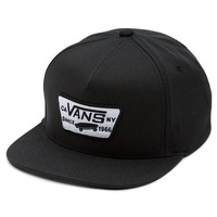 Vans Full Patch Black Snapback Hat
