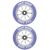 Tilt Scooter Wheels UHR Violet 110 x 24 Set Of 2