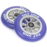 Tilt Scooter Wheels UHR Violet 120 x 30 Set Of 2