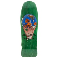 Schmitt Stix Joe Lopez Crystal Ball Reissue Skateboard Deck Green Orange
