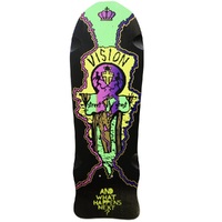 Vision Street Ghost Reissue Black Neon Dip Skateboard Deck