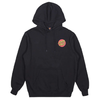 Santa Cruz Classic Dot Chest Black Hoodie
