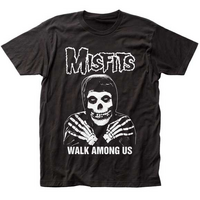 Band Shirts Misfits Walk Among Us Black T-Shirt